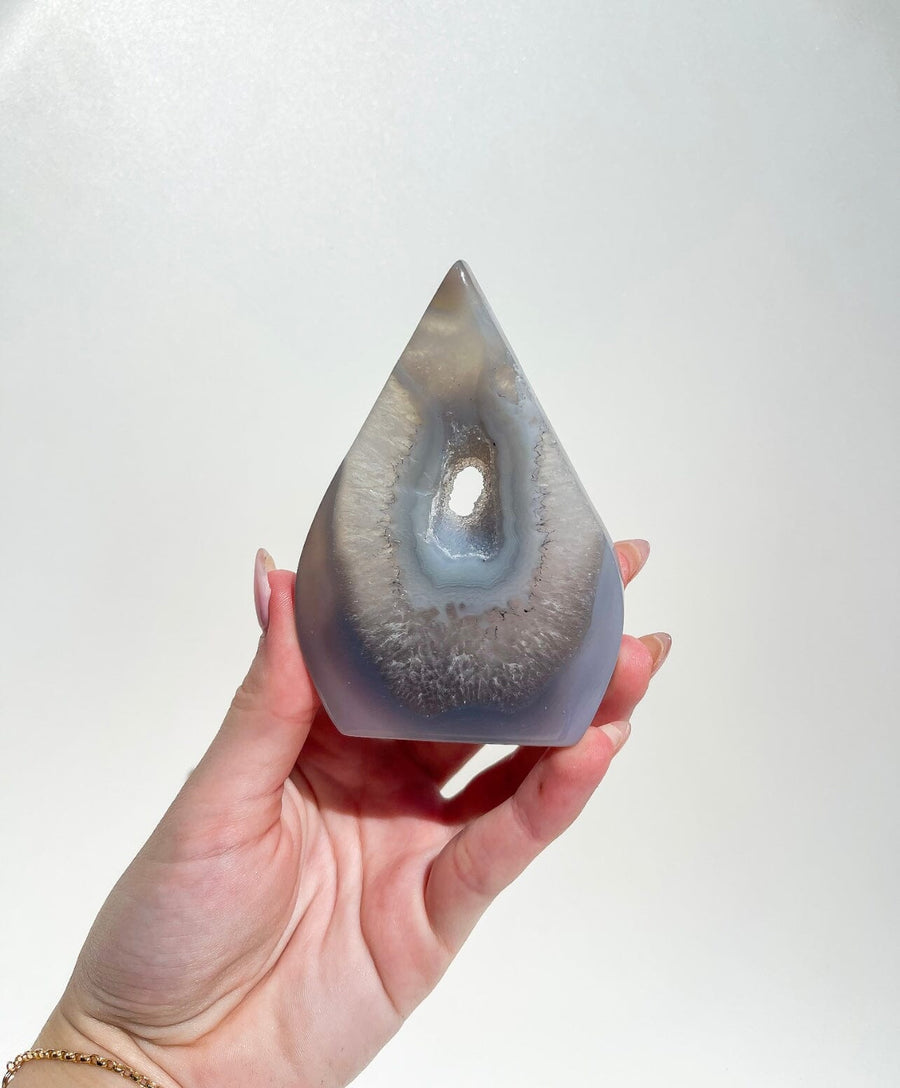 Self-Standing Agate Window #4