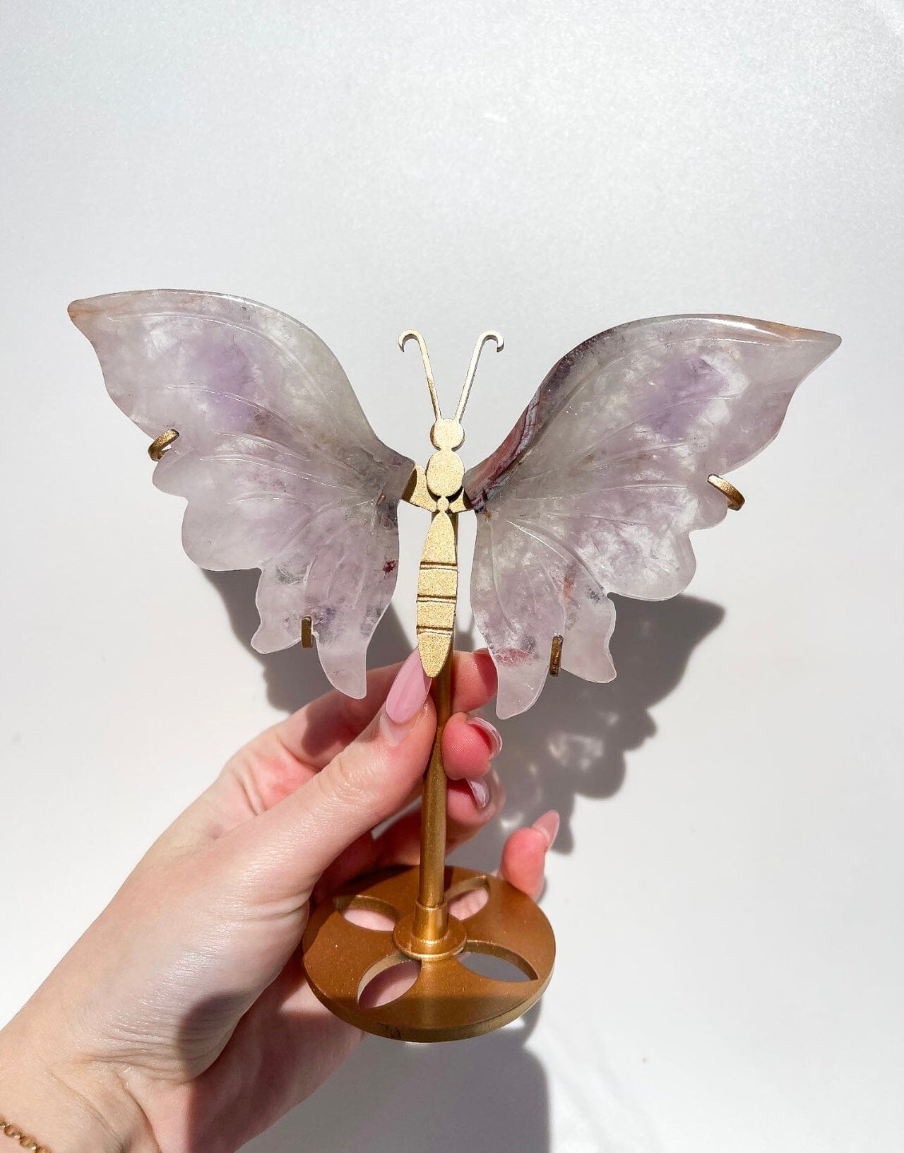 Amethyst Agate Wings