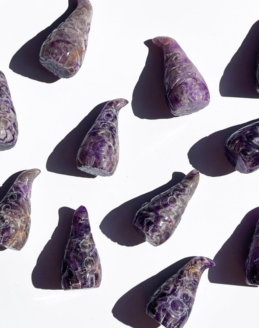 Amethyst Gnome - Intuitively Chosen Halo Quartz 