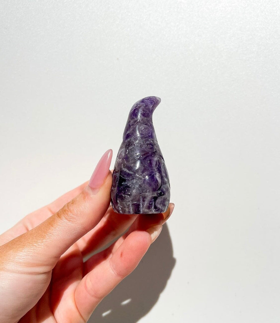 Amethyst Gnome - Intuitively Chosen Halo Quartz 