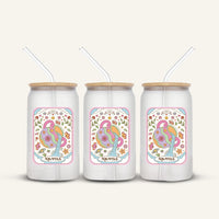 Aquarius Glass Cup *FROSTED*