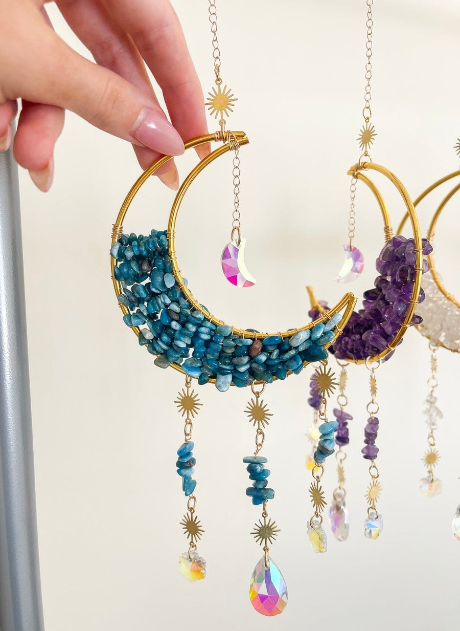 Sun Catcher Halo Quartz Apatite PREORDER DISPATCH 31/10 OR SOONER 