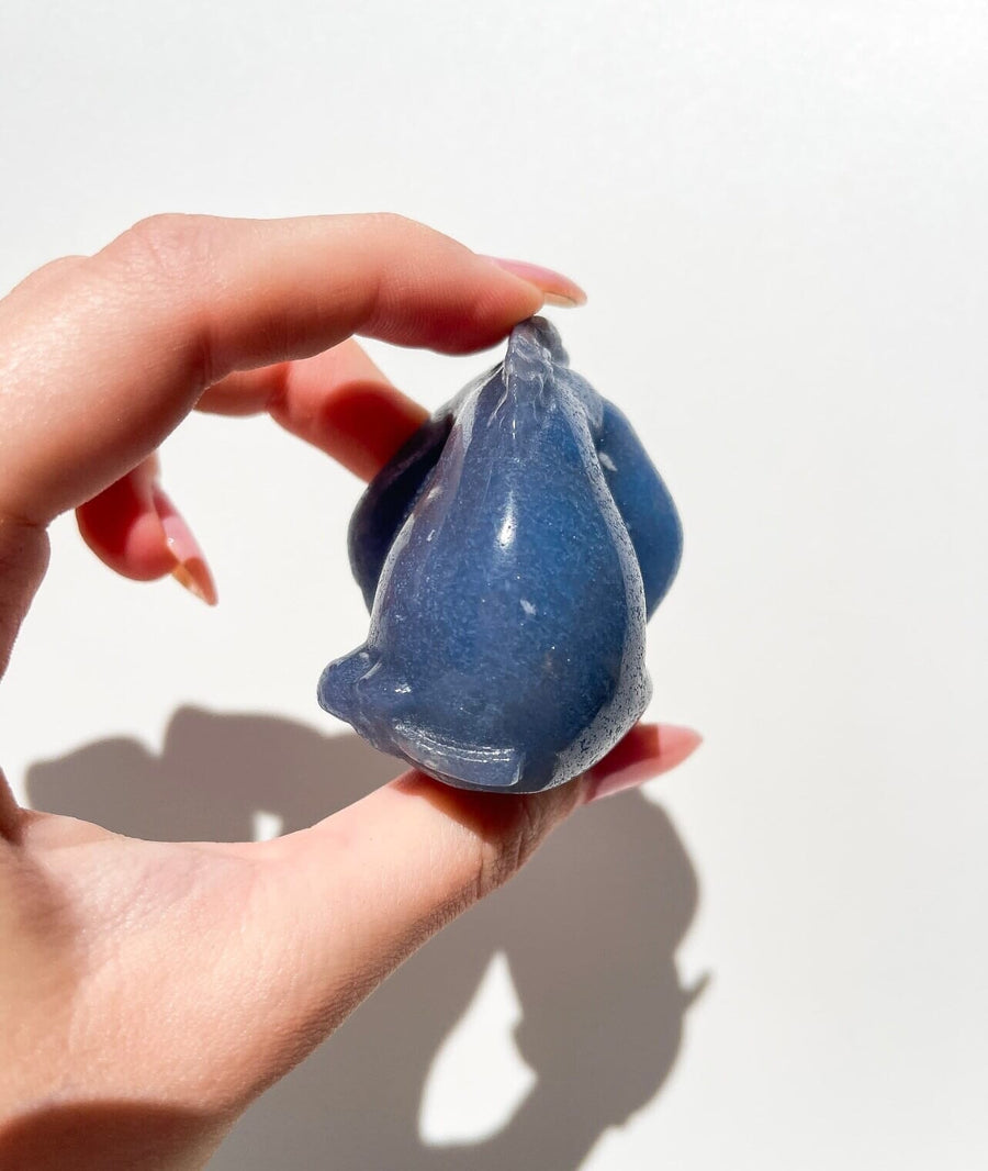 Blue Aventurine Eeyore Halo Quartz 