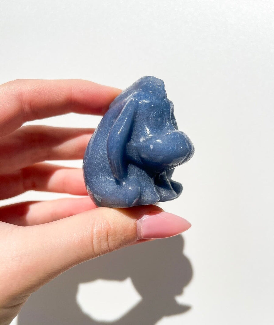 Blue Aventurine Eeyore Halo Quartz 