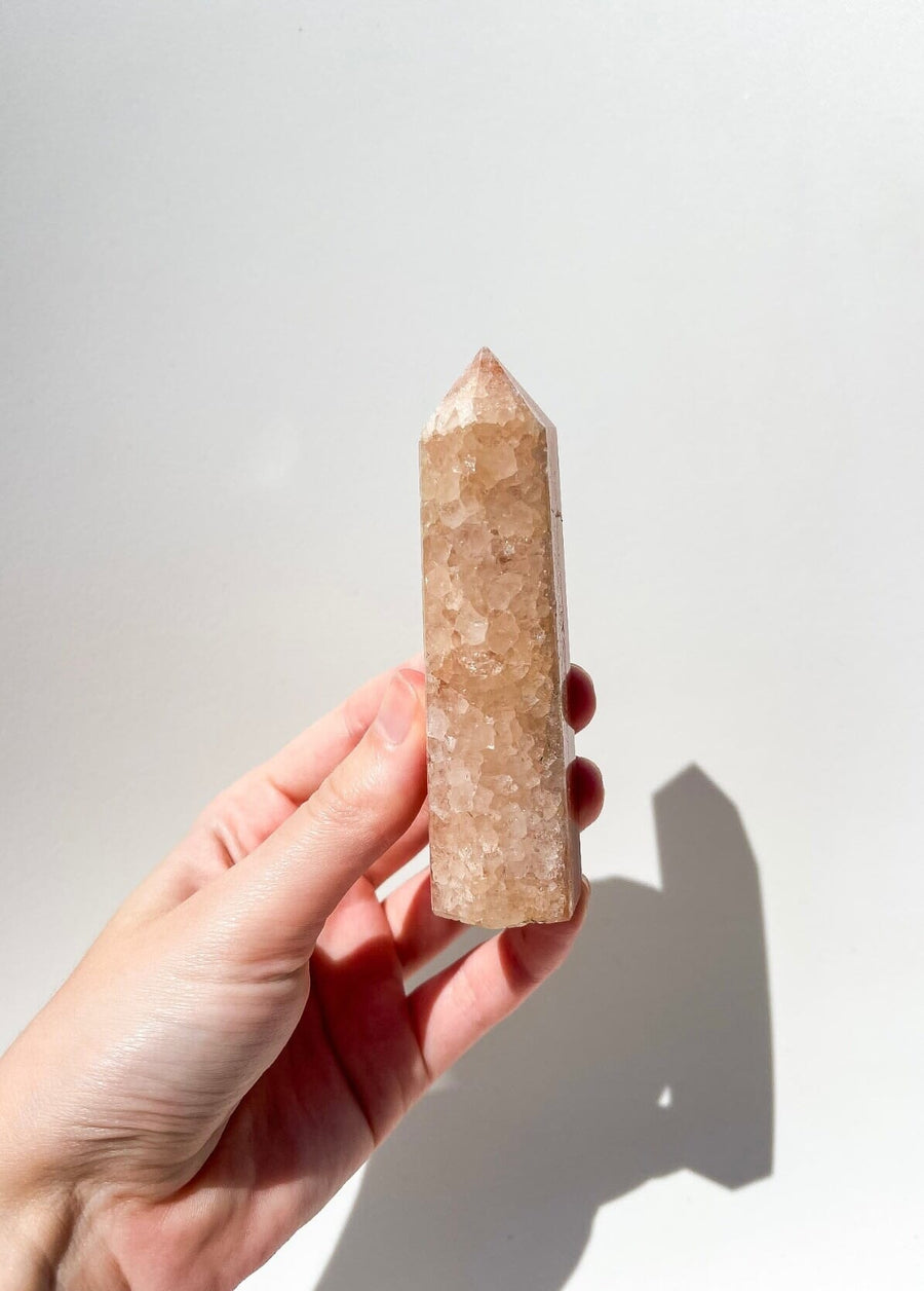 Carnelian Tower Halo Quartz 