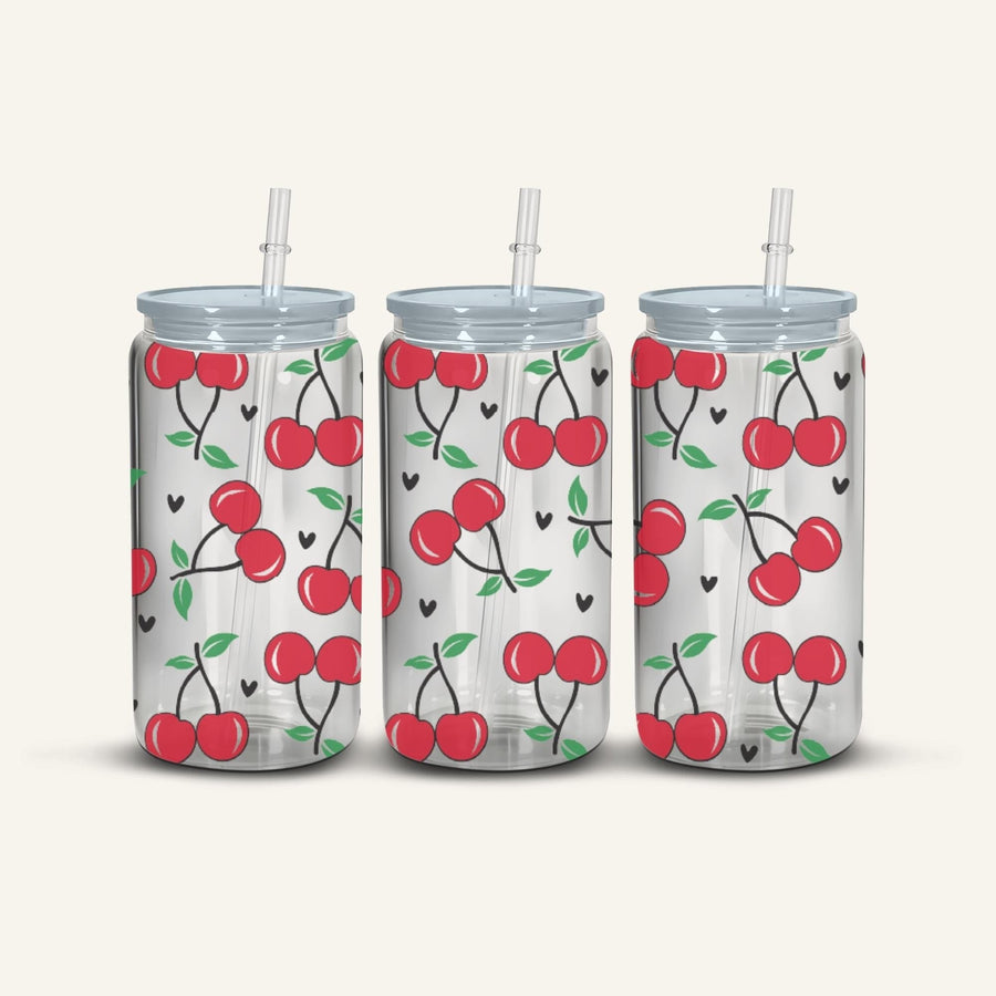 Cherries Snowglobe Cup
