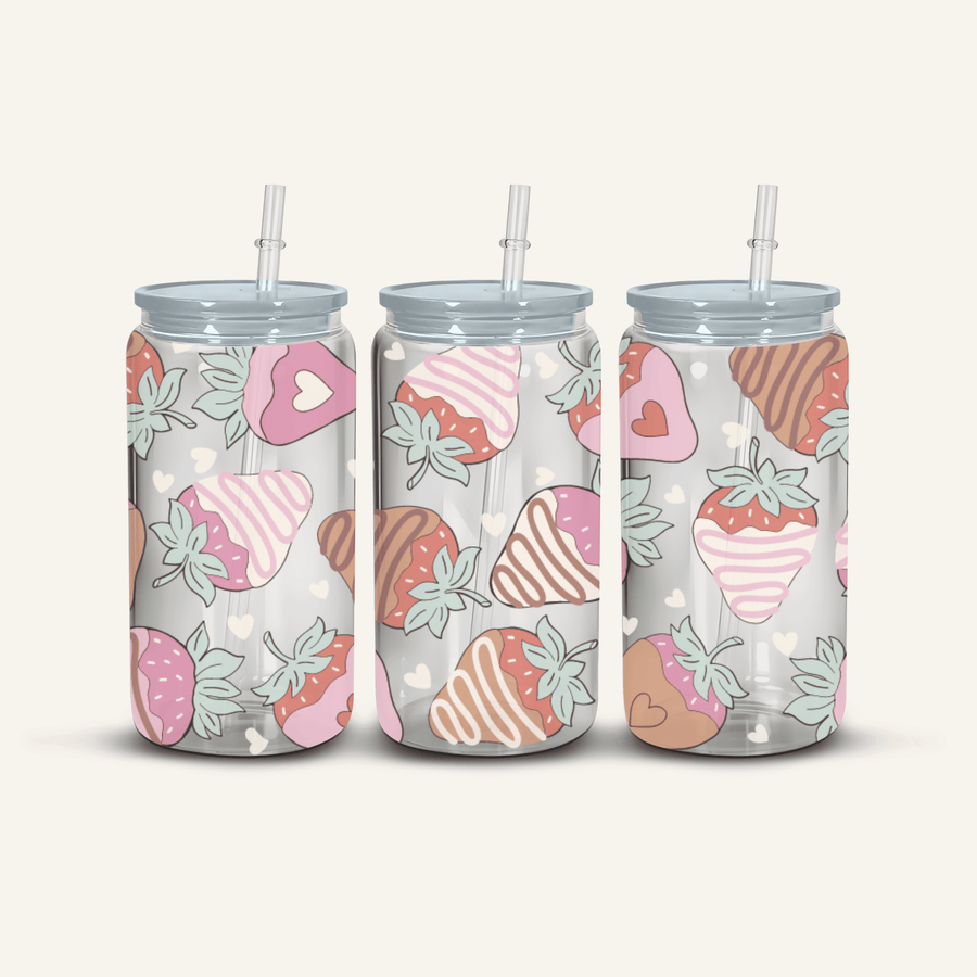 Chocolate Strawberry Snowglobe Cup