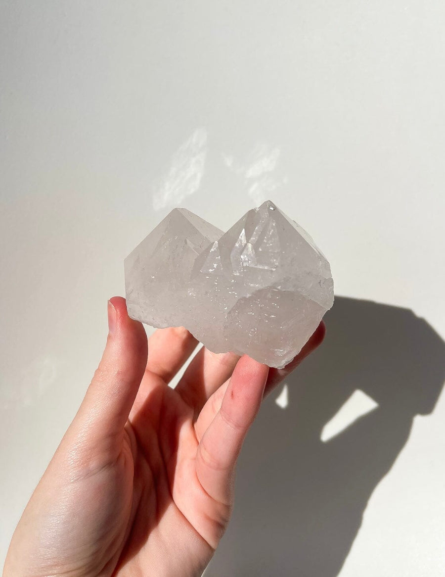 Clear Quartz Cluster #4 see video