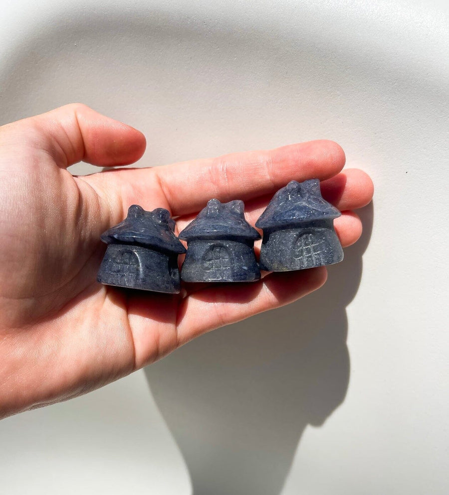 Gnome House - Mini Halo Quartz Blue Aventurine 