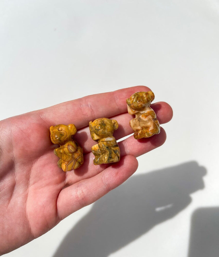 Crazy Lace Monkey Halo Quartz 