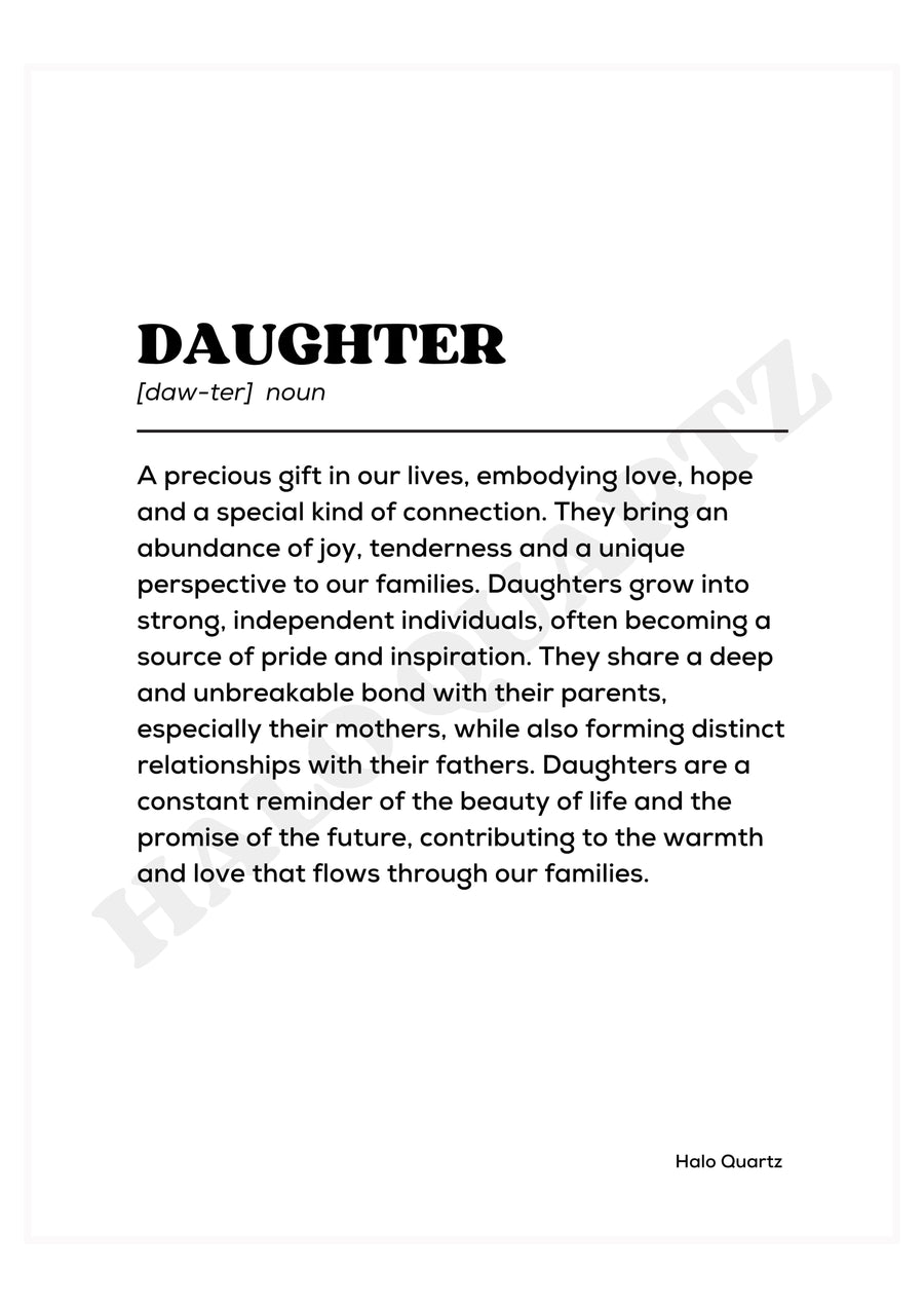 Daughter Halo Quartz 
