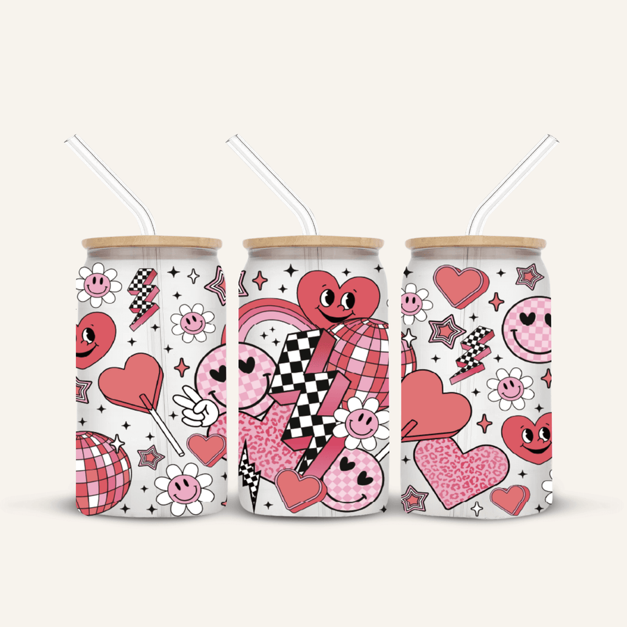 Disco Glass Cup *FROSTED*