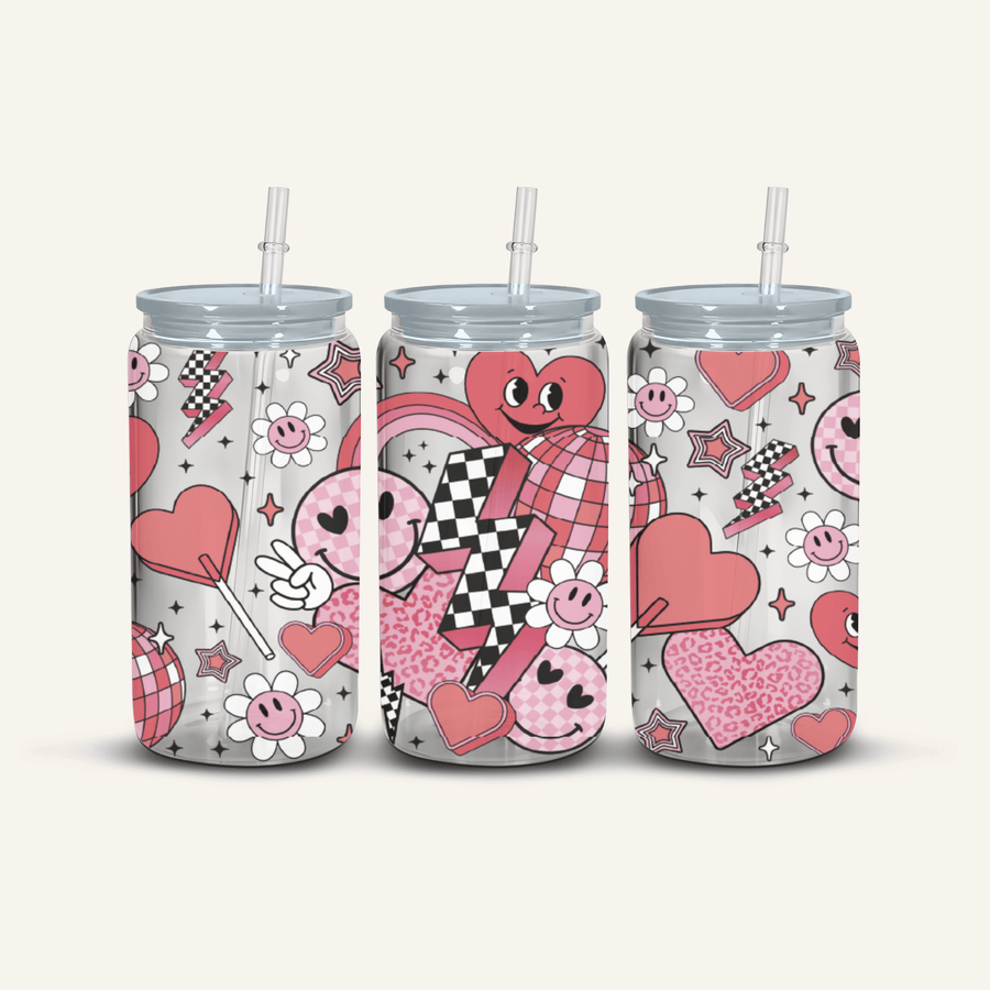 Disco Heart Snowglobe Cup