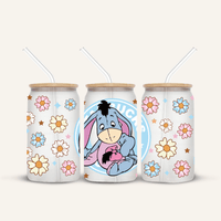 Eeyore Glass Cup *FROSTED*