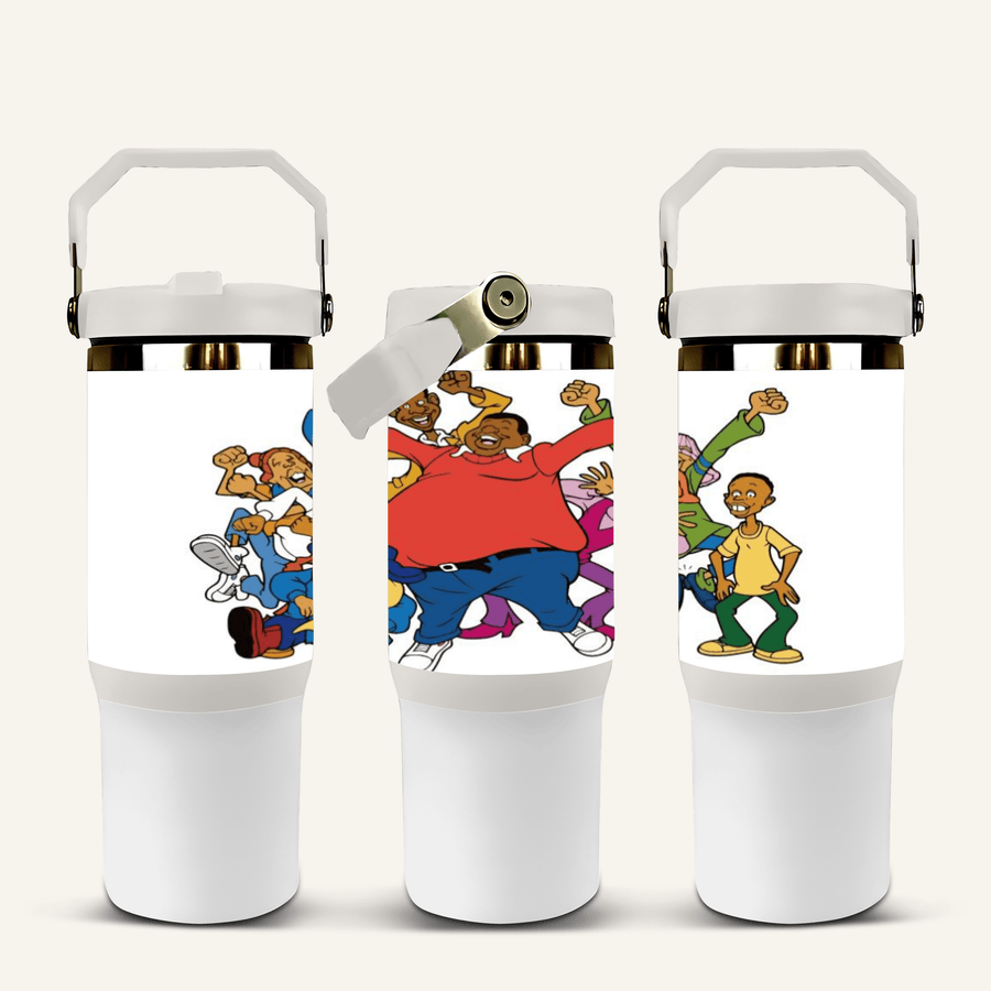 Fat Albert Tumbler with Flip Straw