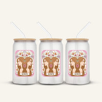 Gemini Glass Cup *FROSTED*