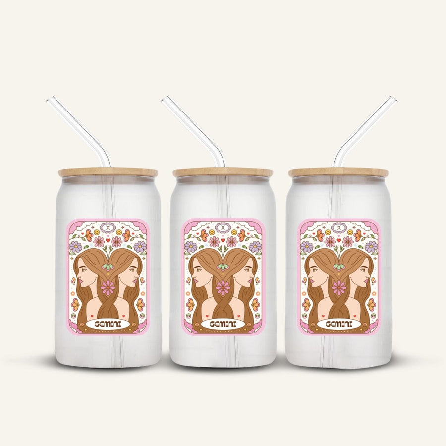 Gemini Glass Cup *FROSTED*