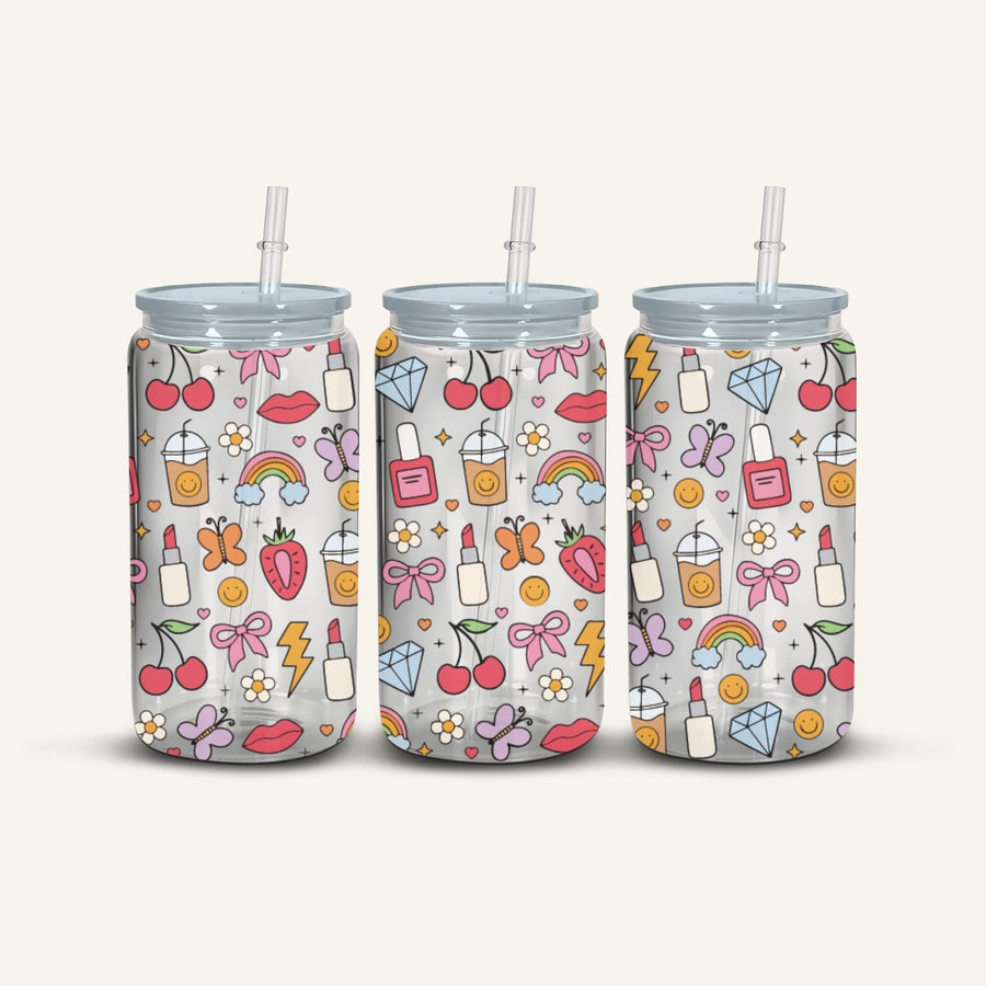 Girly Icons Snowglobe Cup