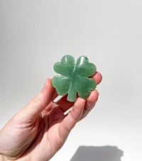 Green Aventurine Four Leaf Clover #2