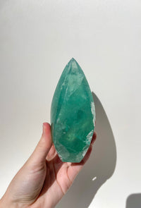 Green Fluorite Flame #4 (see video)