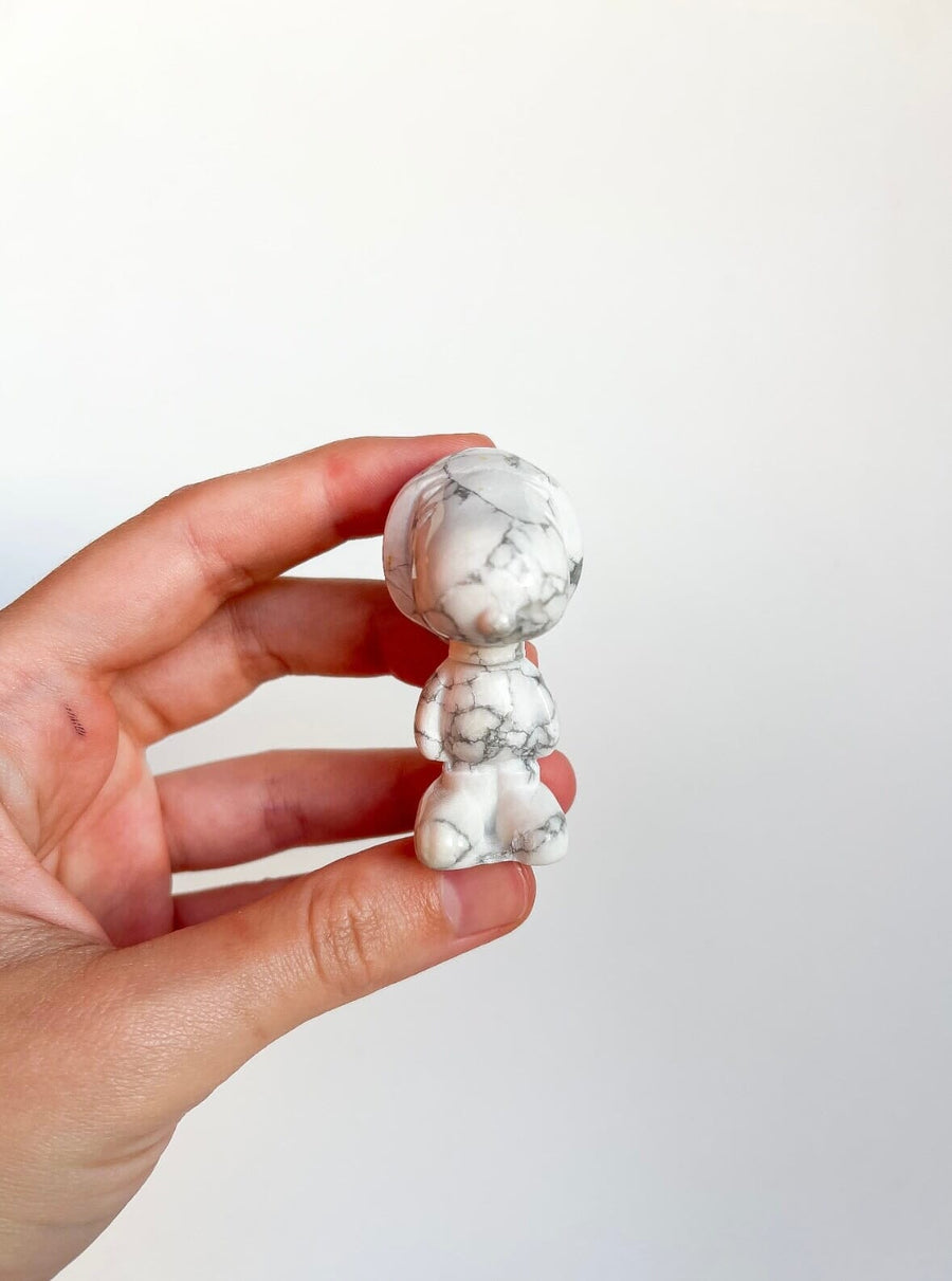 Howlite Snoopy Halo Quartz 