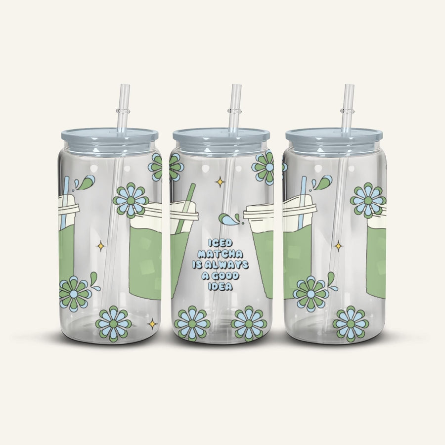 Iced Matcha Is Always A Good Idea Snowglobe Cup