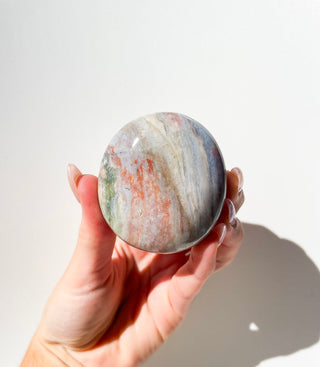 Ocean Jasper Palm #5 Halo Quartz 