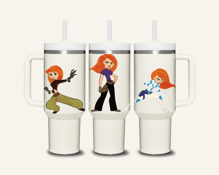 Kim Possible Tumbler with Side Handle