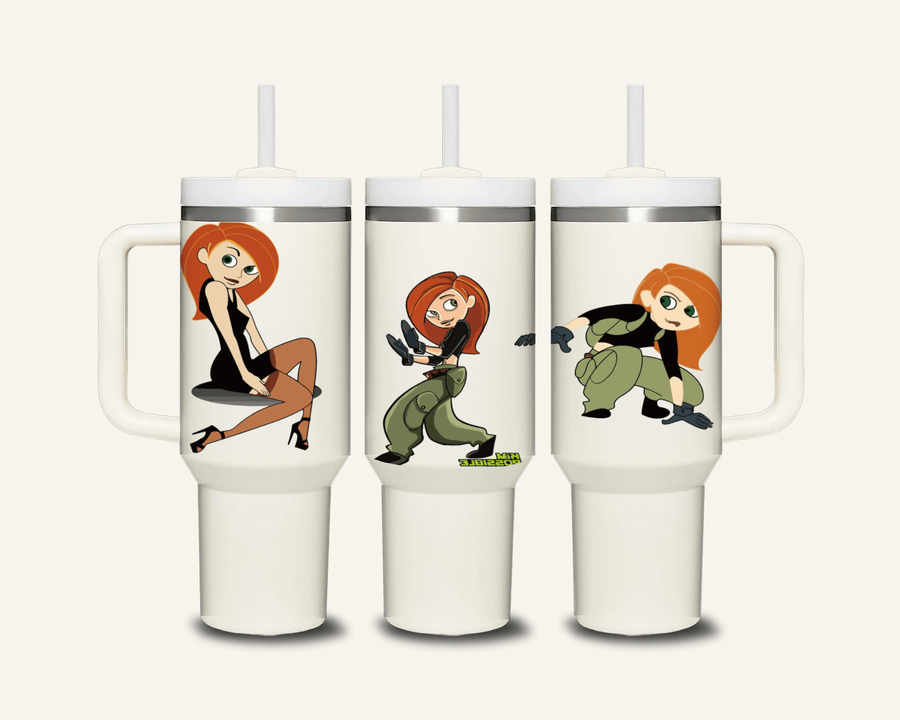 Kim Possible Tumbler with Side Handle
