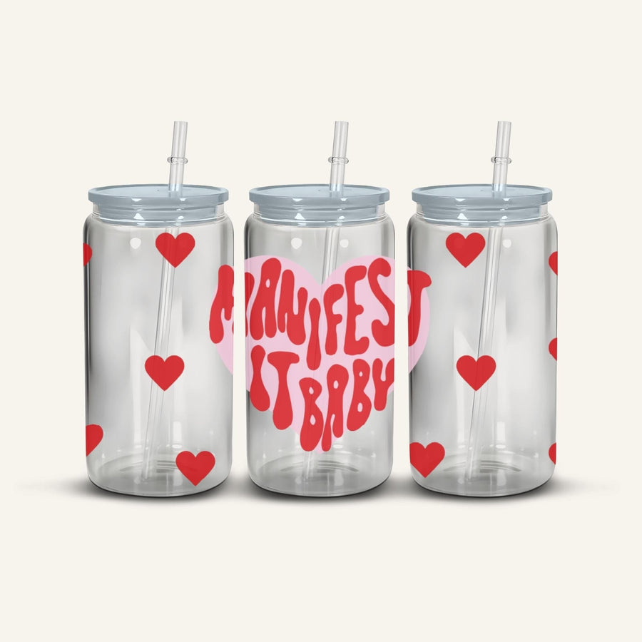 Manifest It Baby Snowglobe Cup