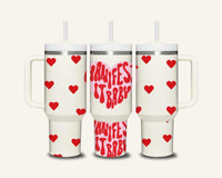 Manifest It Baby Tumbler with Side Handle