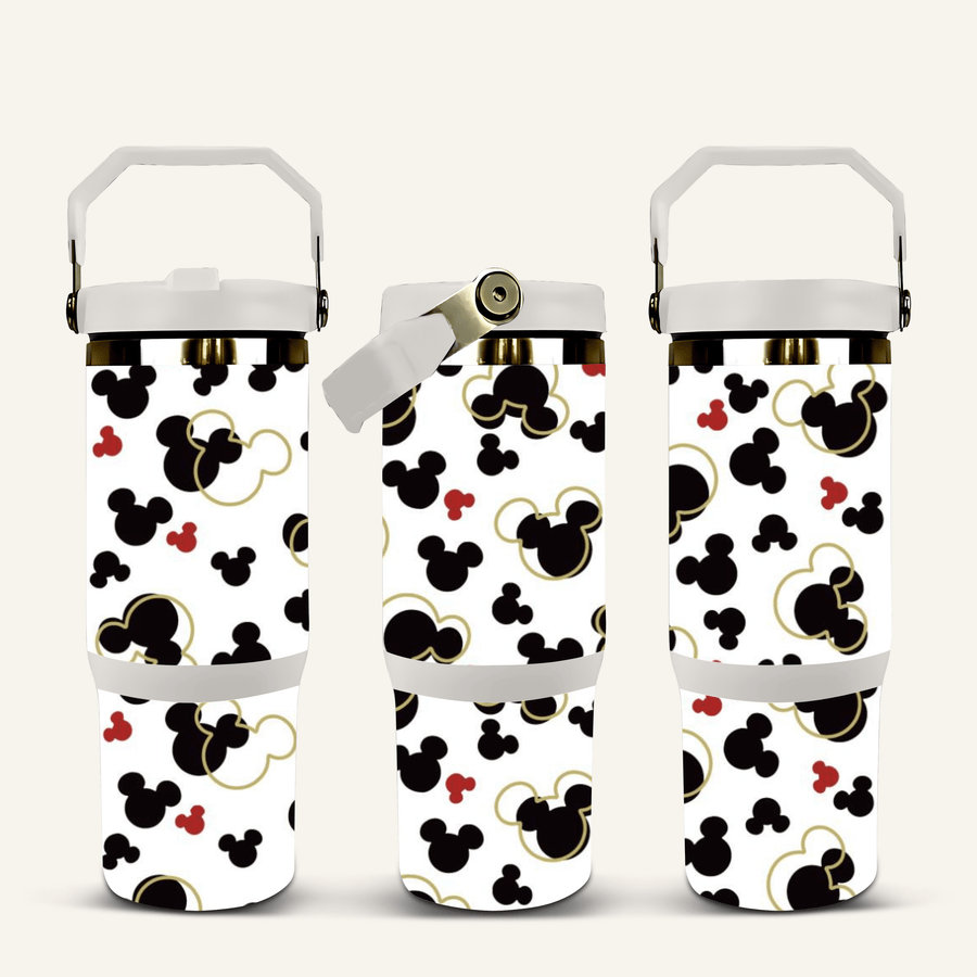 Mickey Mouse Tumbler with Flip Straw