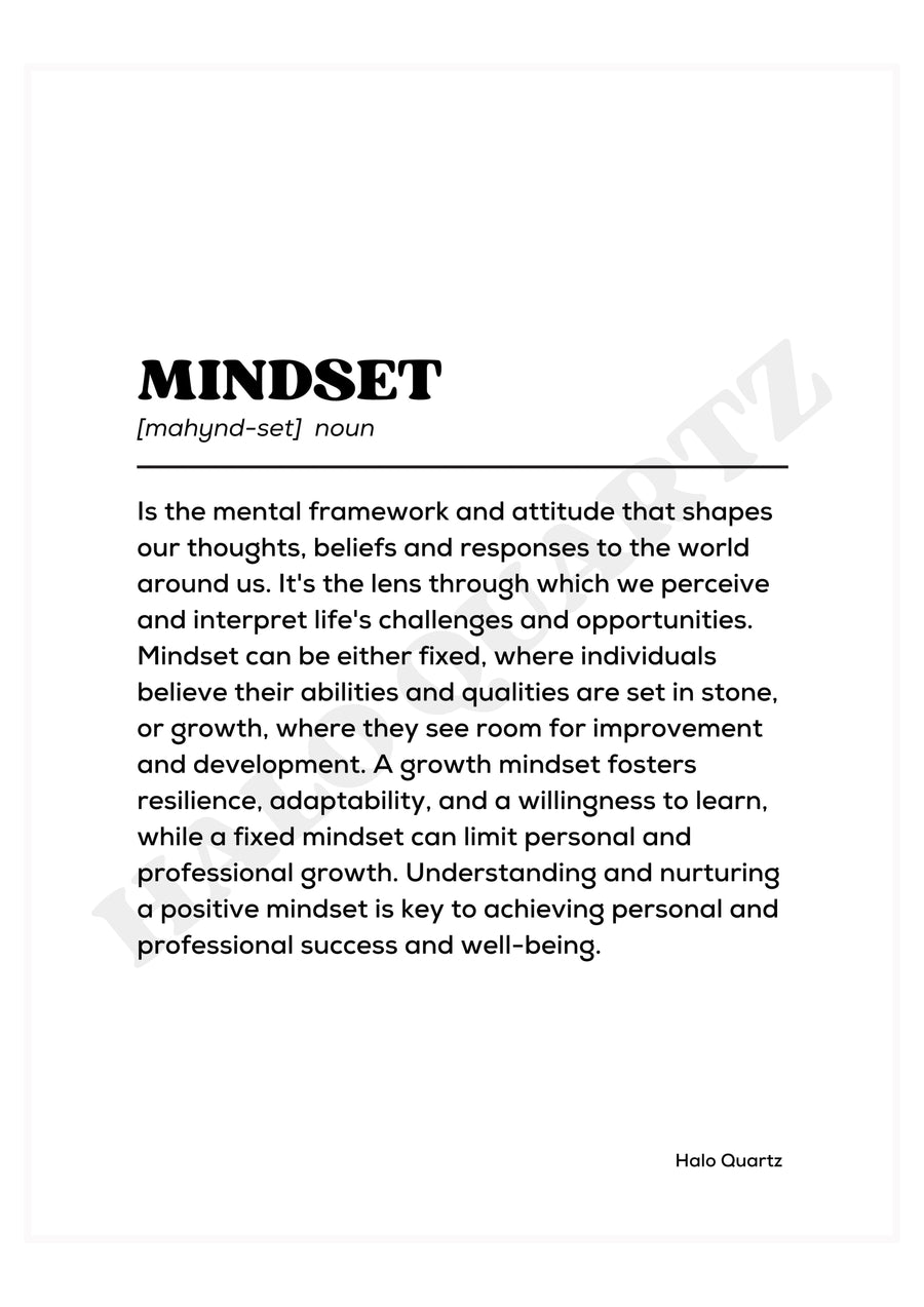 Mindset Halo Quartz 