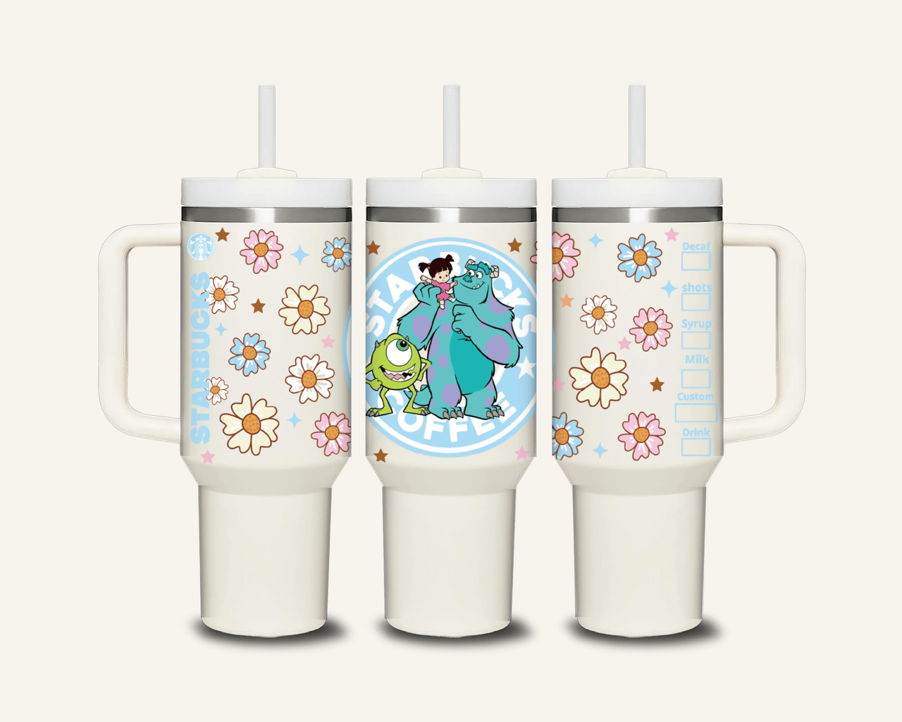 Monsters, Inc. Tumbler with Side Handle