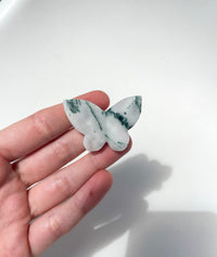 Moss Agate 3D Butterfly