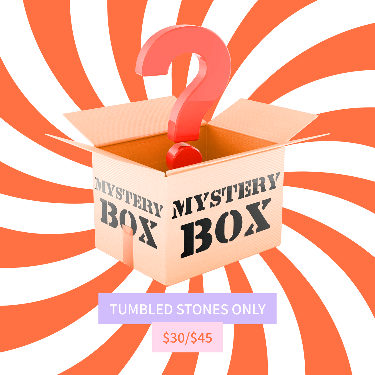 Mystery Box - Tumbled Stones only