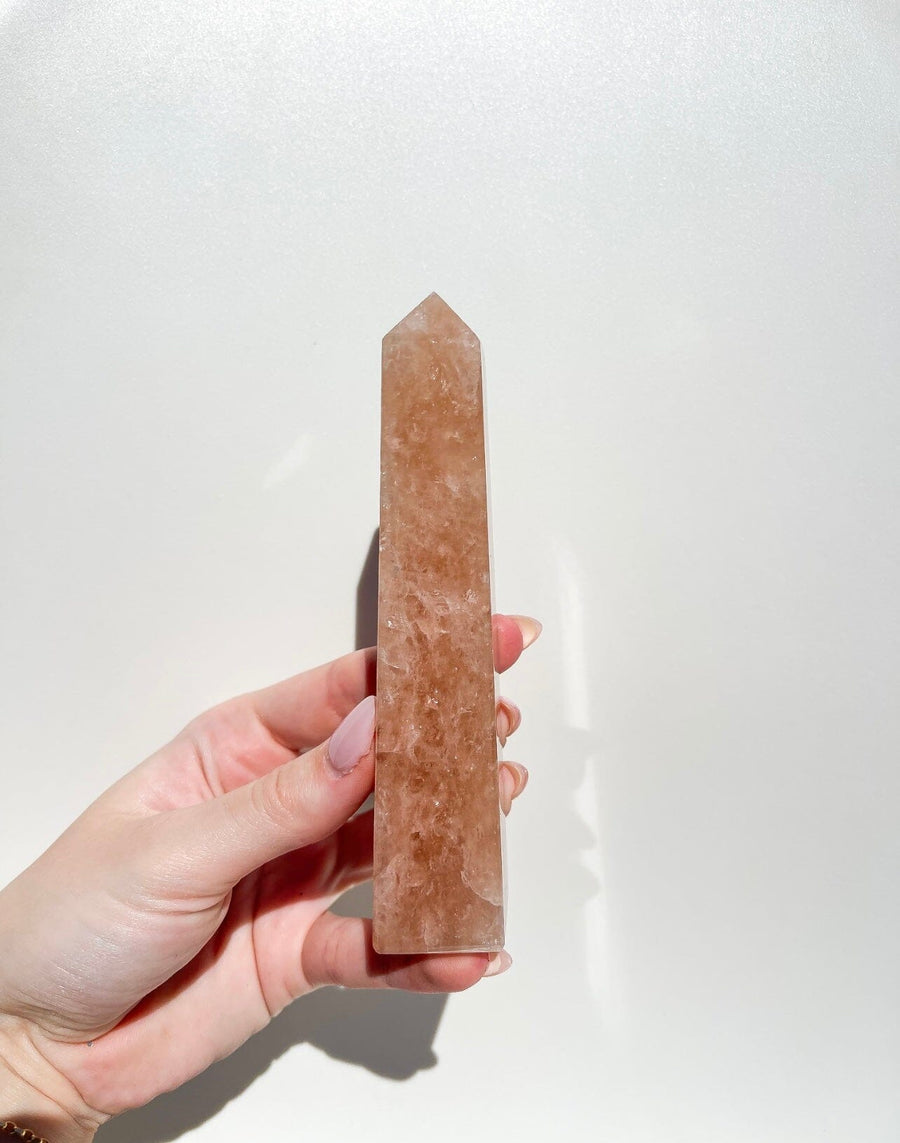 Peach Aventurine Tower