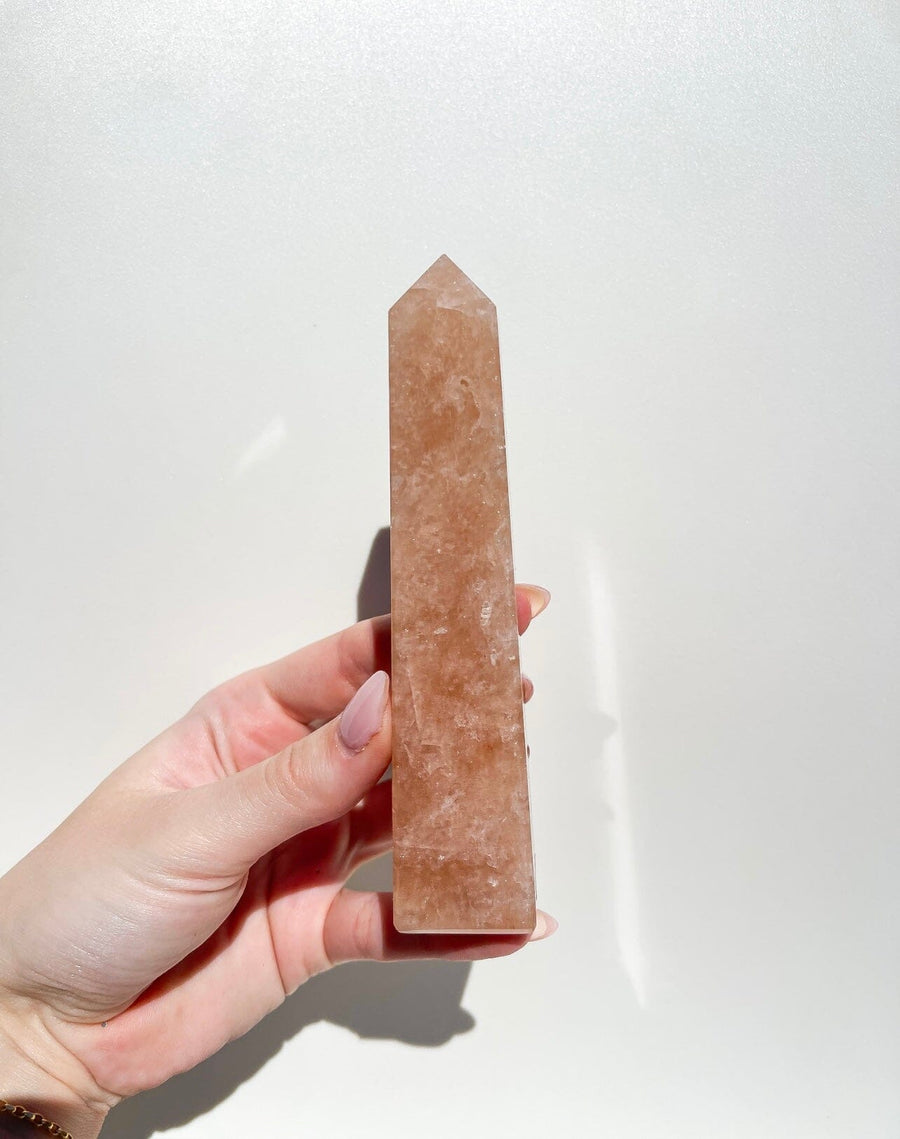 Peach Aventurine Tower