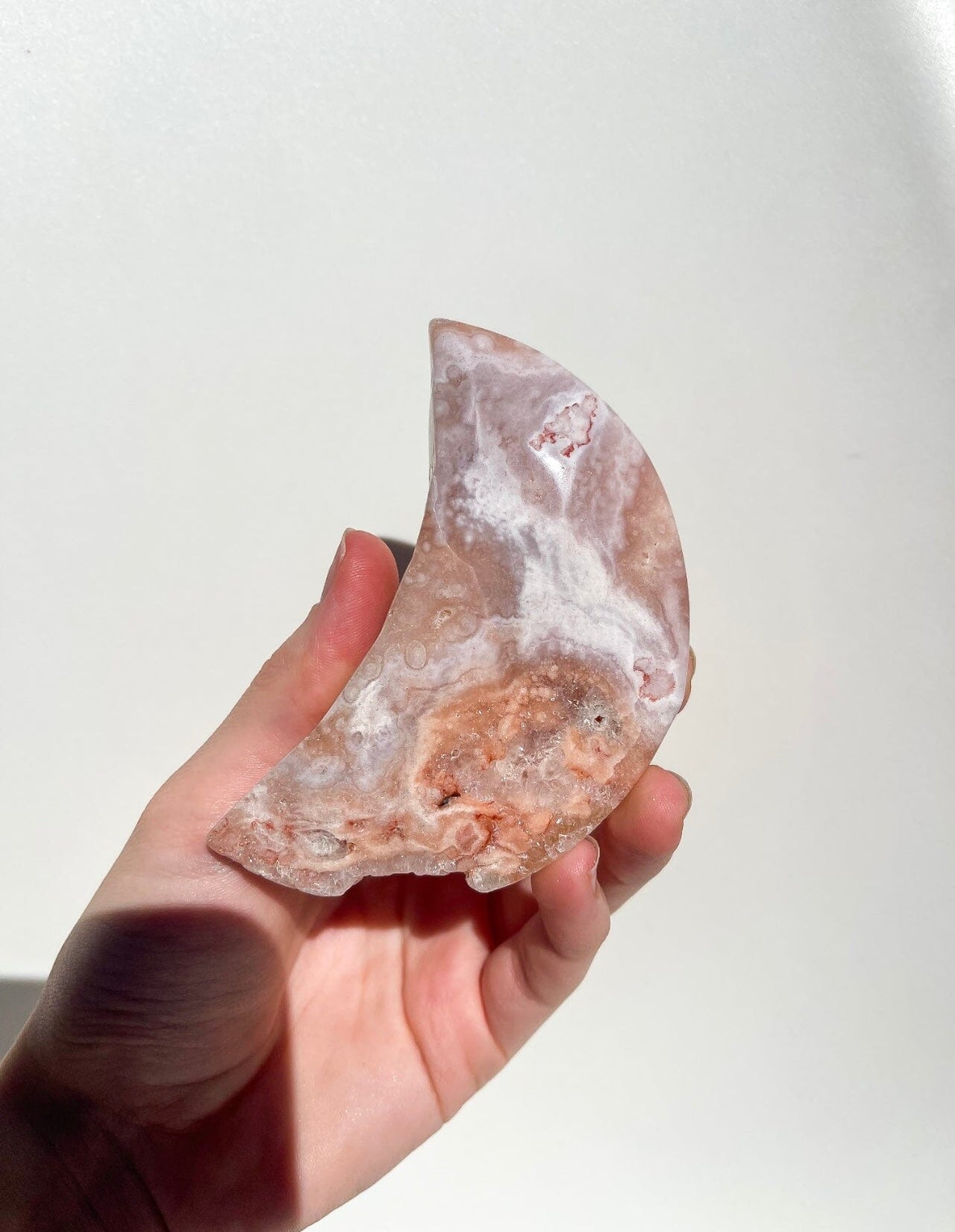 Pink Agate Moon