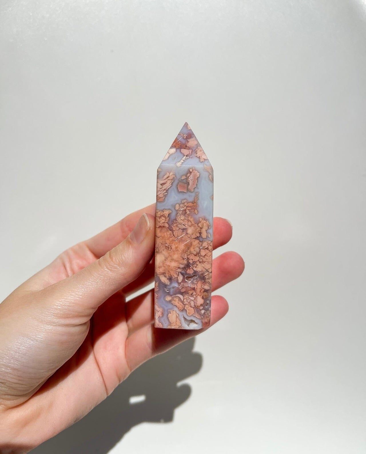 Pink Agate Tower #2