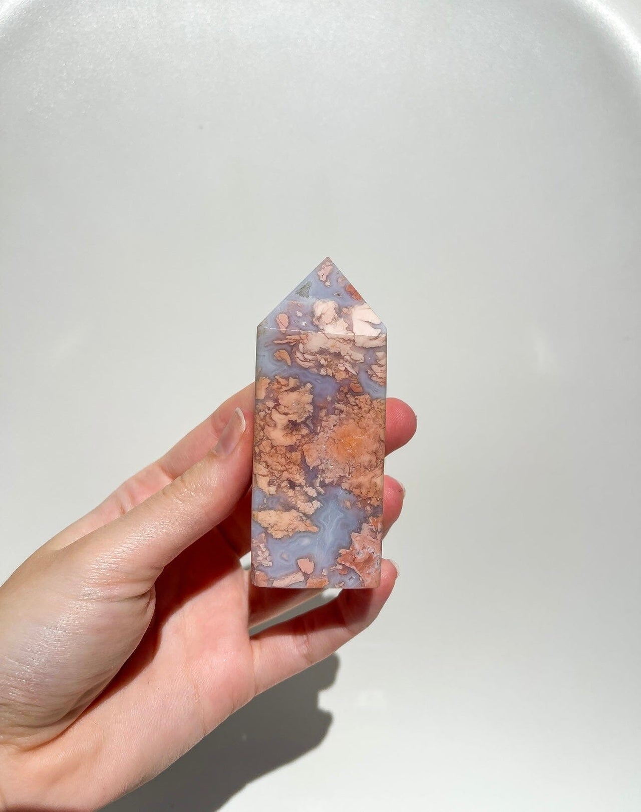 Pink Agate Tower #2
