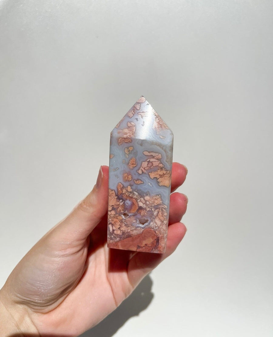 Pink Agate Tower #2