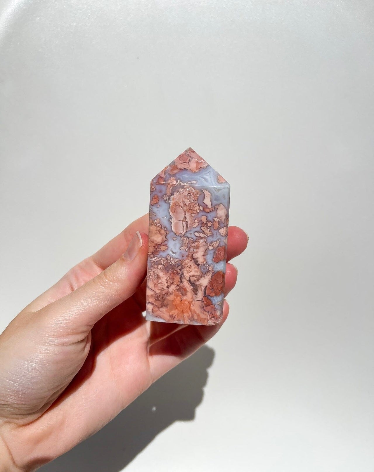 Pink Agate Tower #3