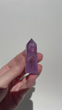 Small Brazilian Amethyst Tower #2 (see video)