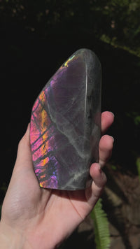 Purple Labradorite Freeform #1 *see video*