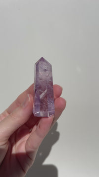 Small Brazilian Amethyst Tower #1 (see video)