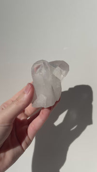 Clear Quartz Cluster #3 see video