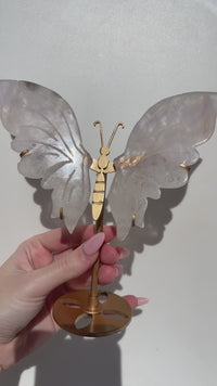 Pink Amethyst Wings #1 (see video)