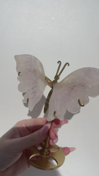 Pink Amethyst Wings #3 (see video)