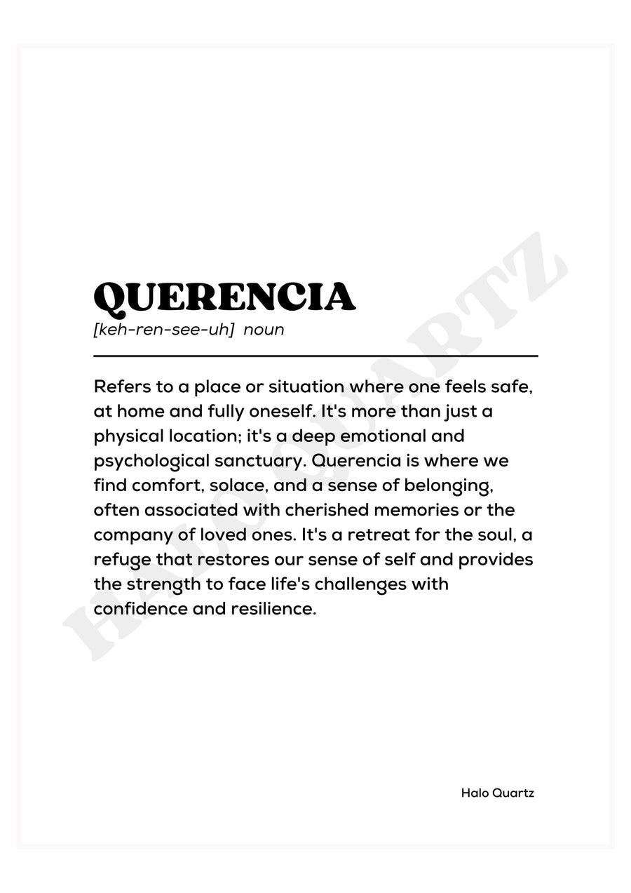 Querencia Halo Quartz 